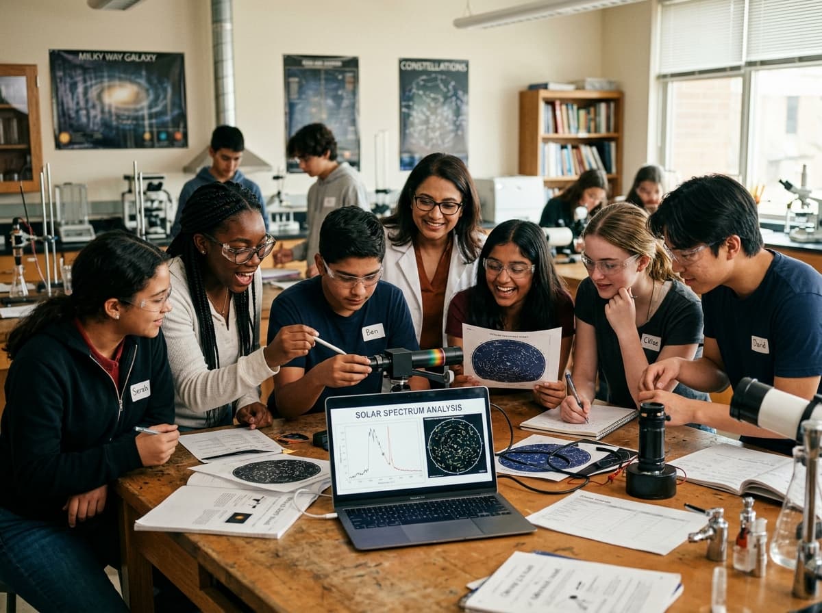 Students learning together through YGF